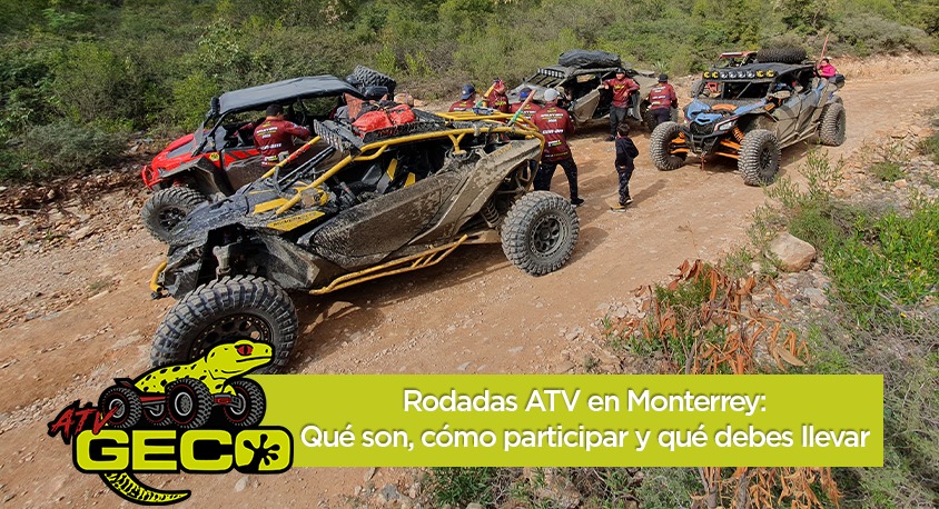 Rodadas ATV en Monterrey: Qué son, cómo participar y qué debes llevar