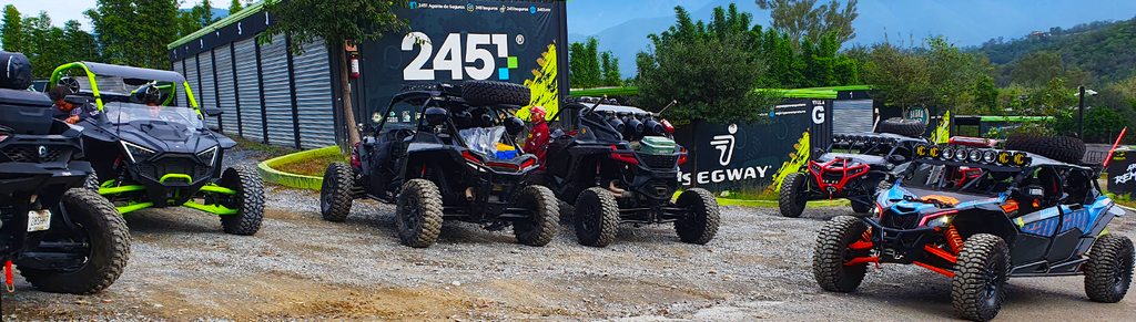 Punto de reunión y pensión off-road ATV GECO en Arteaga Coahuila